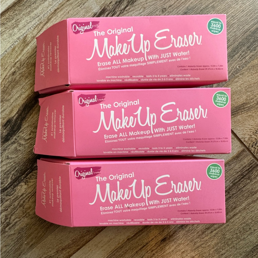 NEW! Set of 3 original MakeUp Eraser Cloths